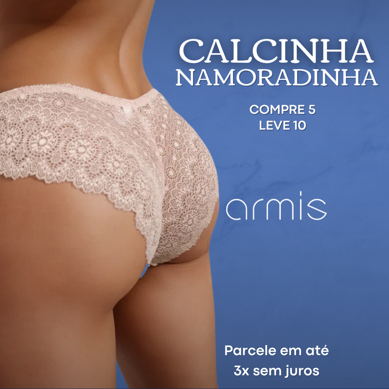 CALCINHAS NAMORADINHA DE RENDA