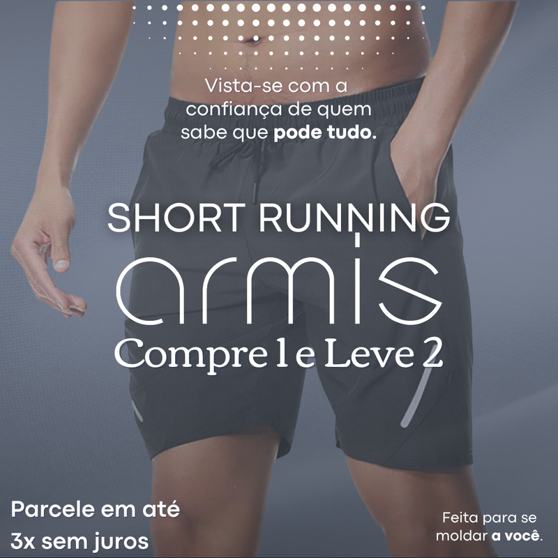 Short Running - Compre 1 e Leve 2